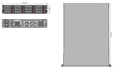 Хранилище IS-1000-EXE1-3TB-RD5 объемом 3 Тб, RAID 5