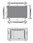 SM-F432 — Профессиональный монитор с диагональю 43" и разрешением Full HD