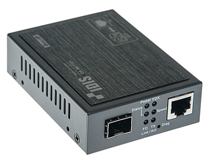 Конвертер 10/100/1000Base-T в Гигабитный оптоволоконный Ethernet