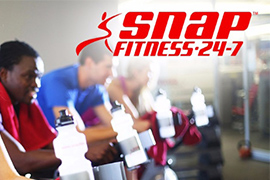 Тренировки вместе со SNAP Fitness 24/7 и системой IP-видеонаблюдения IDIS
