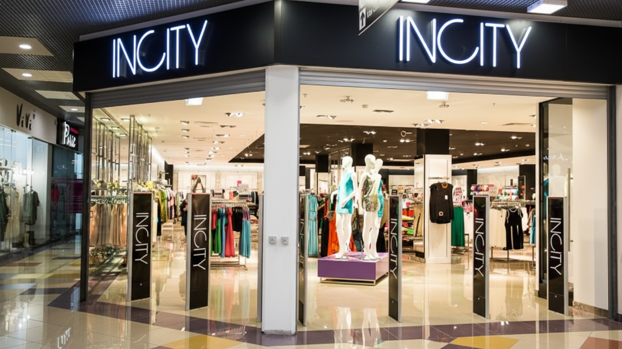 Федеральная сетей модной женской одежды INCITY под защитой IDIS