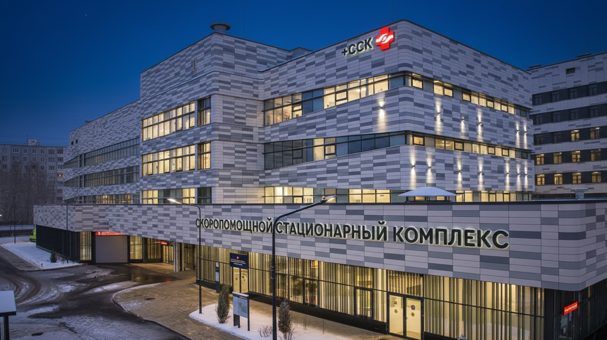 Камеры IDIS в основе безопасности скоропомощного корпуса ГКБ им. Вересаева