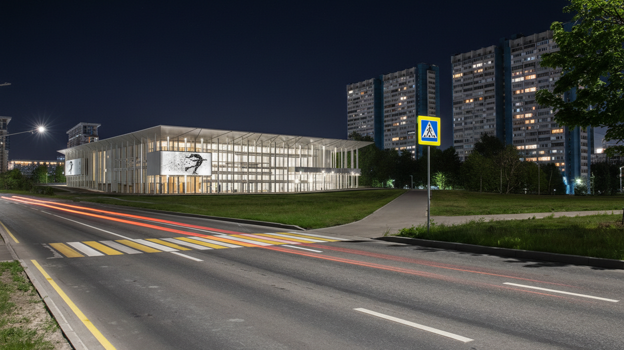 Ледовый дворец для школы «Самбо-70» повышает безопасность с помощью IDIS