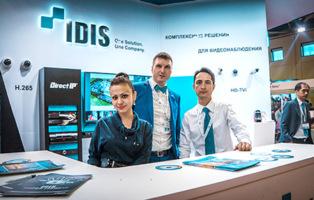 Компания IDIS на выставке MIPS / Securika